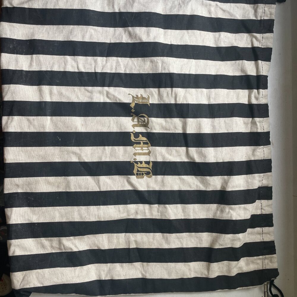 Vintage L.A.M.B. Satchel White/Navy - Picture 11 of 11